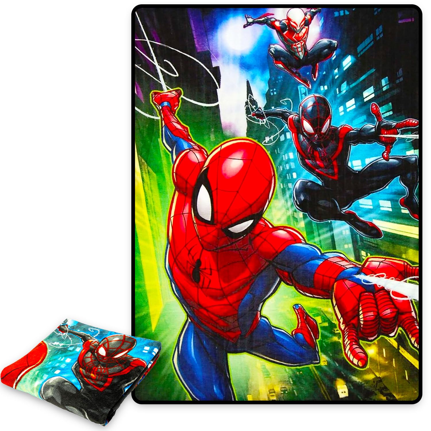 Amazon.co.jp: スパイダーマン スパイダーマン フリースブランケット